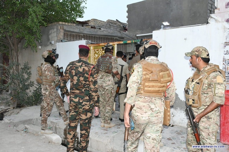 قوة مشتركة تنفذ واجبا أمنيا في قضاء الغراف